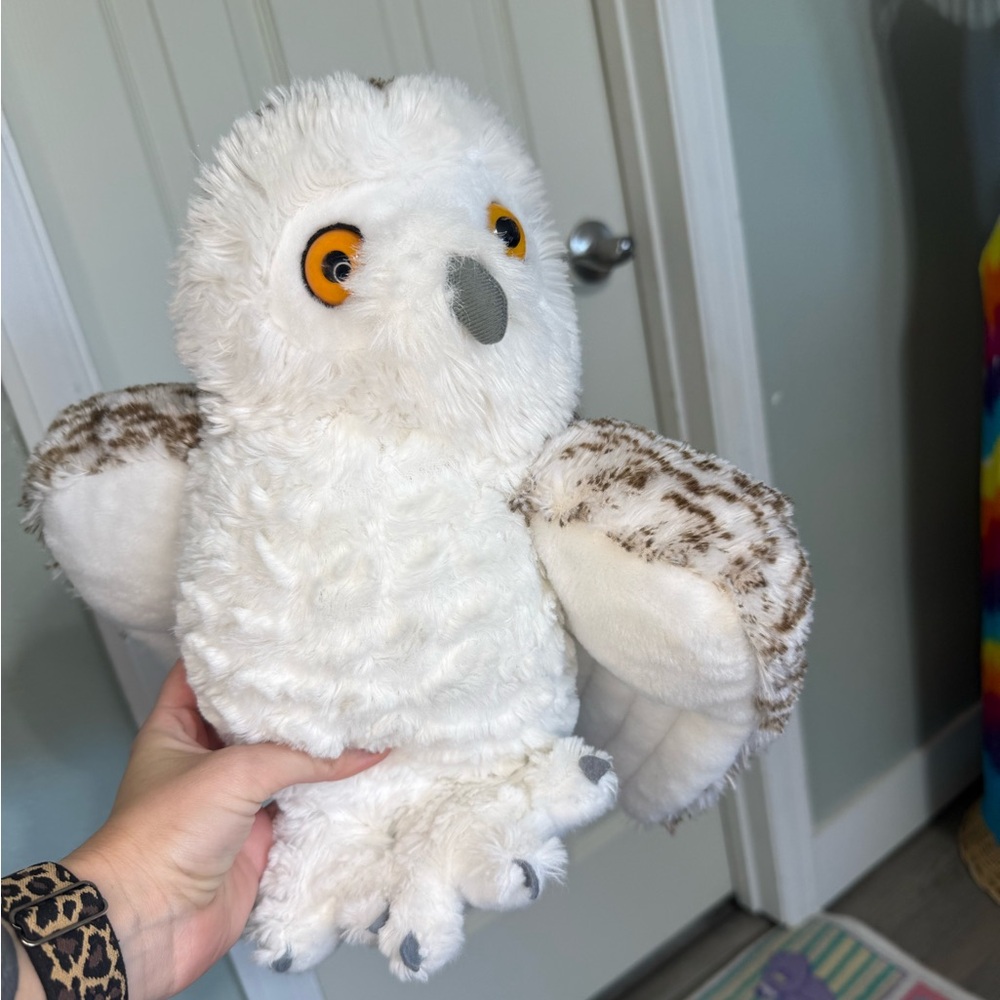 Wild Republic Snowy Owl Stuffed Animal